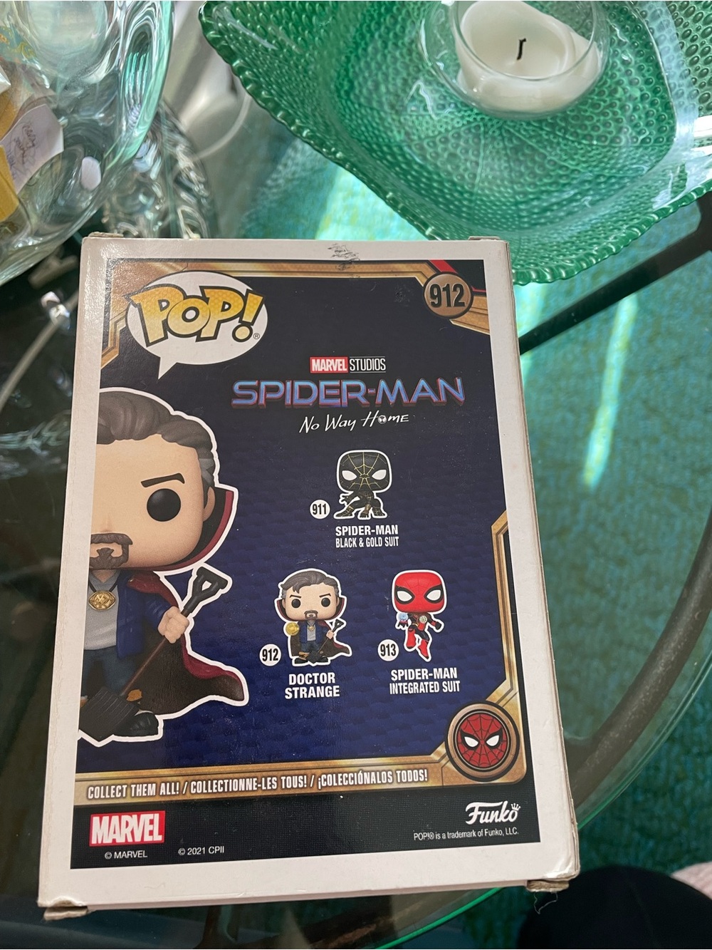 Marvel Doctor Strange Funko Pop! – Blue, Red, Gold Accents - Picture 3 of 6